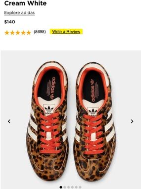 Adidas - Samba leopard sneakers
